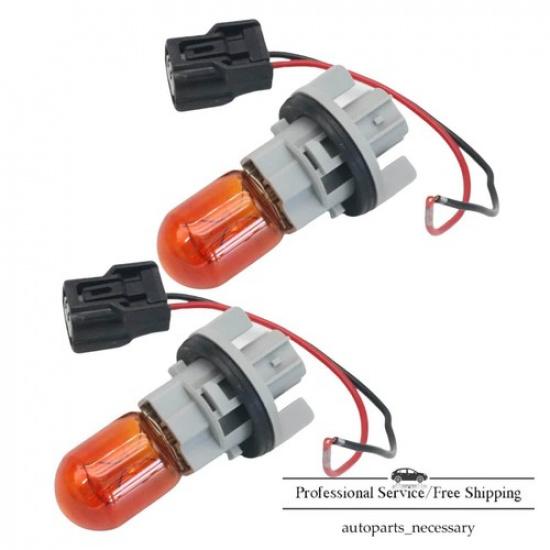 2Pcs Turn Signal Light Socket Bulb & Plug Fits Honda Civic Odyssey 33302-S7A-003