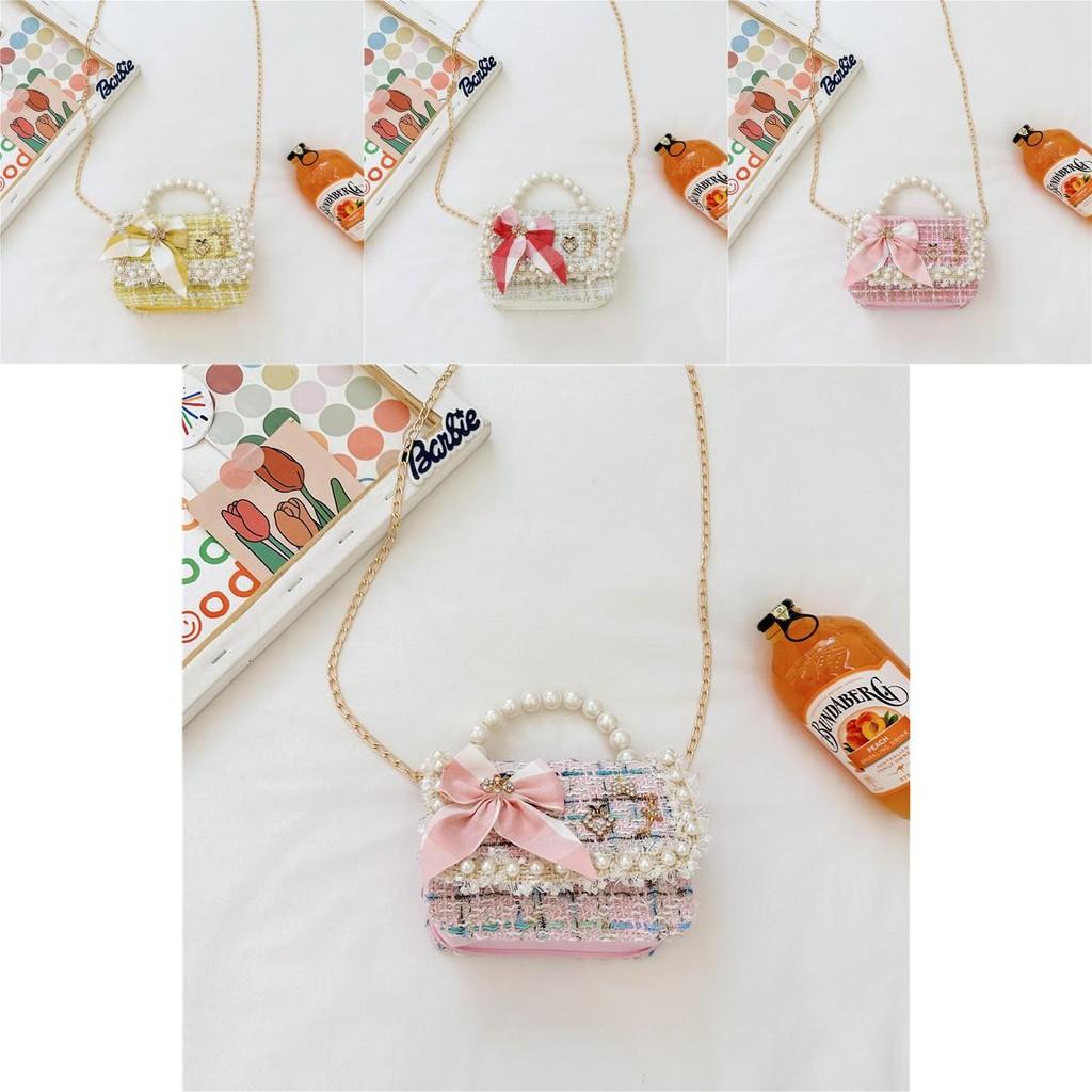 Stylish Girls Bowknot Handbag Charming Korean Inspired Princess Crossbody Bag