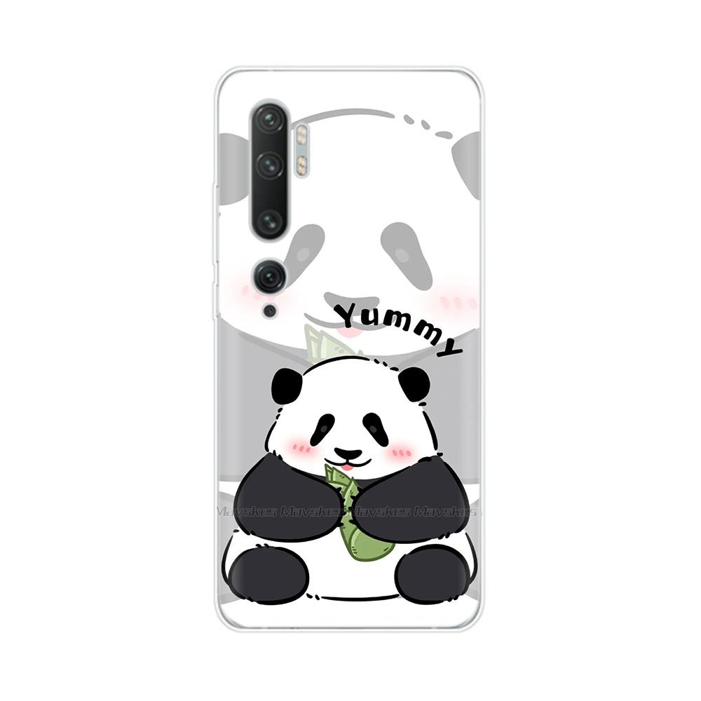 For Xiaomi Mi Note 10 Case Cute Painted Soft Silicone Back Cover For Xiaomi Mi Note10 Pro Lite 10lite Clear Phone Cases Fundas
