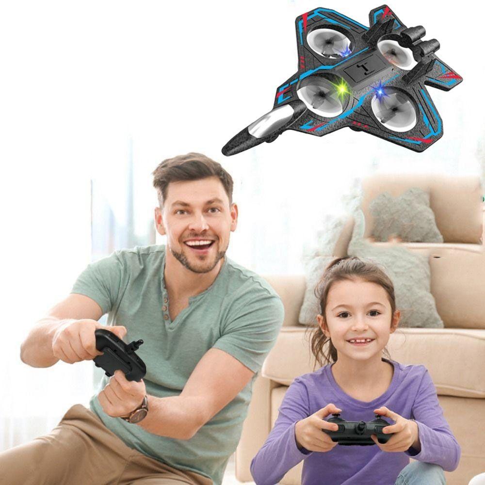 Gravity Sensing Remote Control Foam Fighter EPP Foam RC Hobby Jet Plane  Kids Gifts