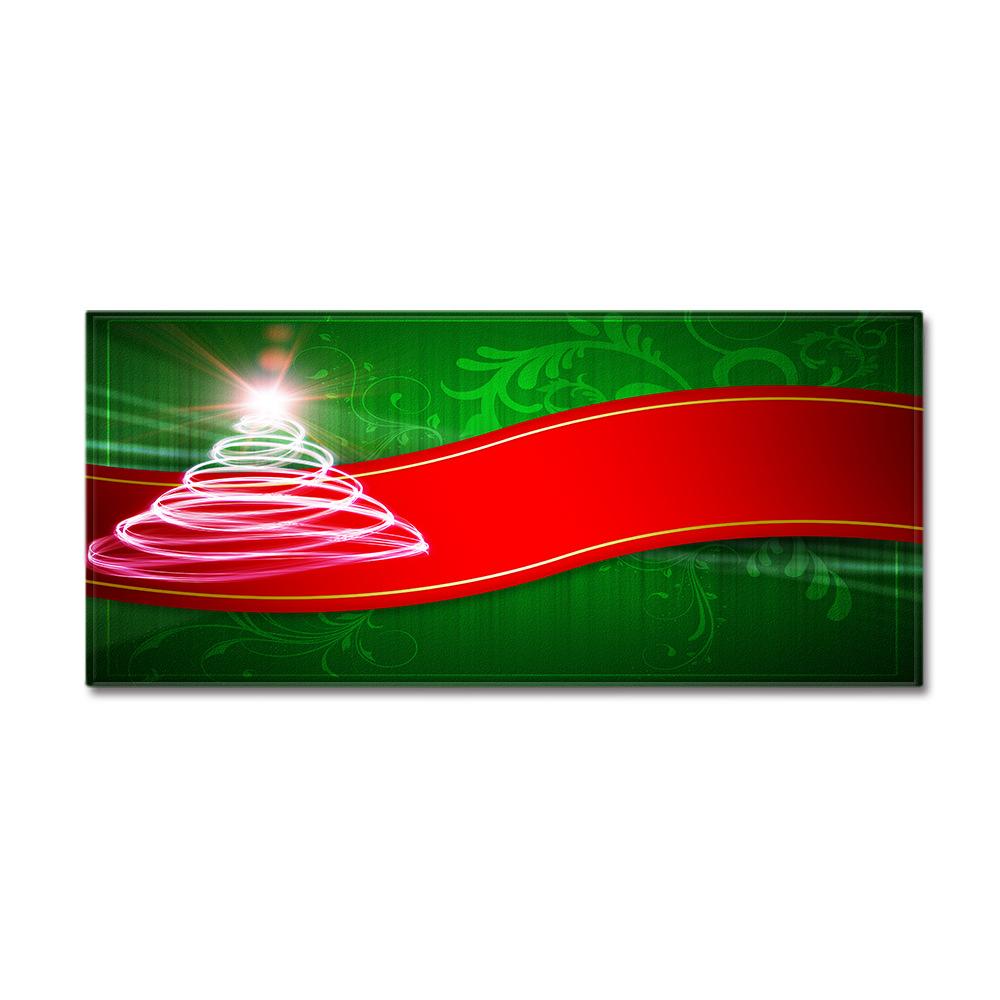 Christmas Household Bathroom Absorbent Non-Slip Mat Living Room Kitchen Sand Carpet Doormat Long Floor Mat