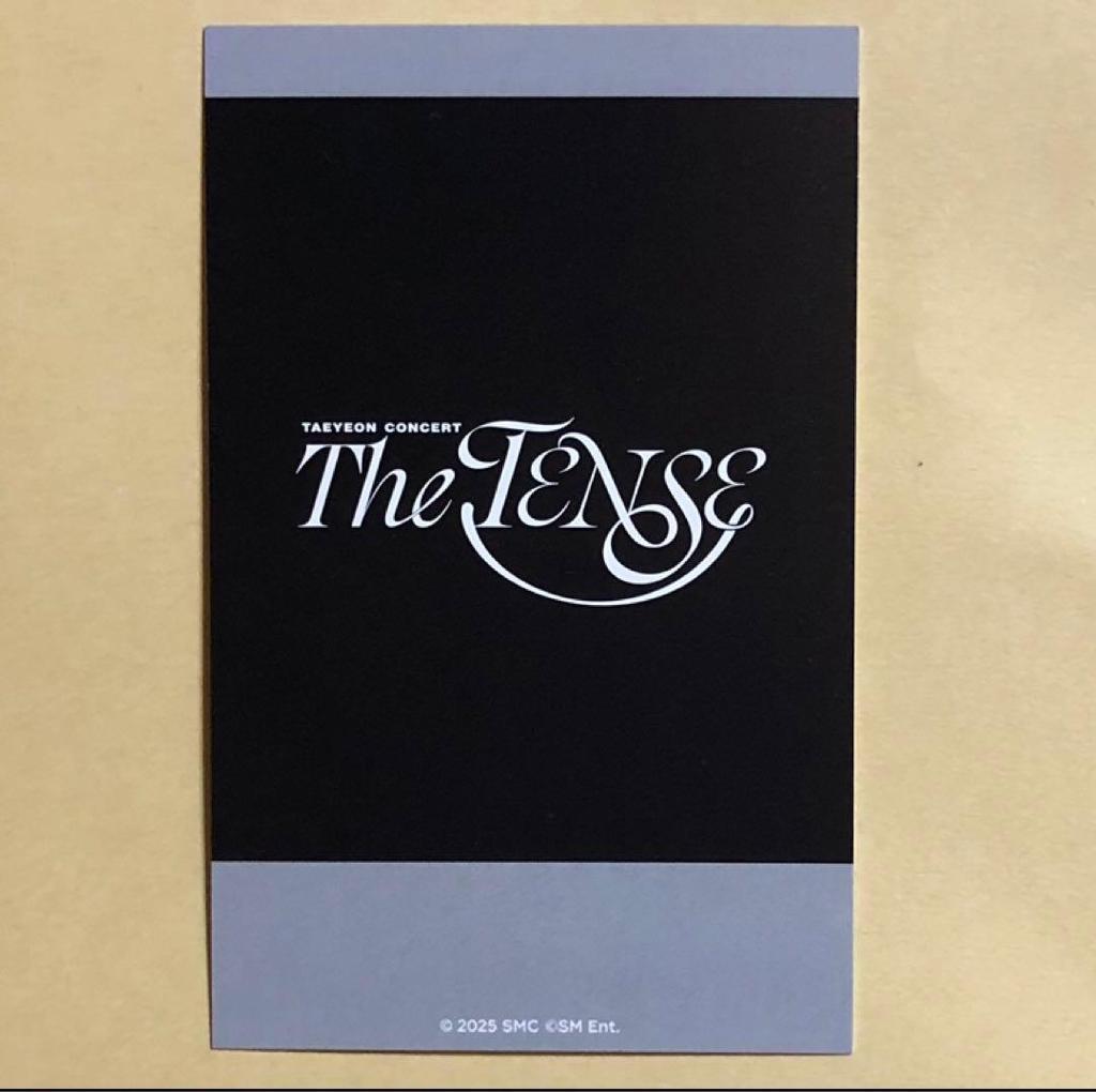 [USED] Girls' Generation Taeyeon TAEYEON Tense Venue Exclusive Bonus Instax Trading Card 3