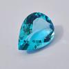 Pear Cut Sky Blue Topaz Shade Glass Stone, 21.95 Carat, 24x18x10 MM Size Pear Shape Stone.