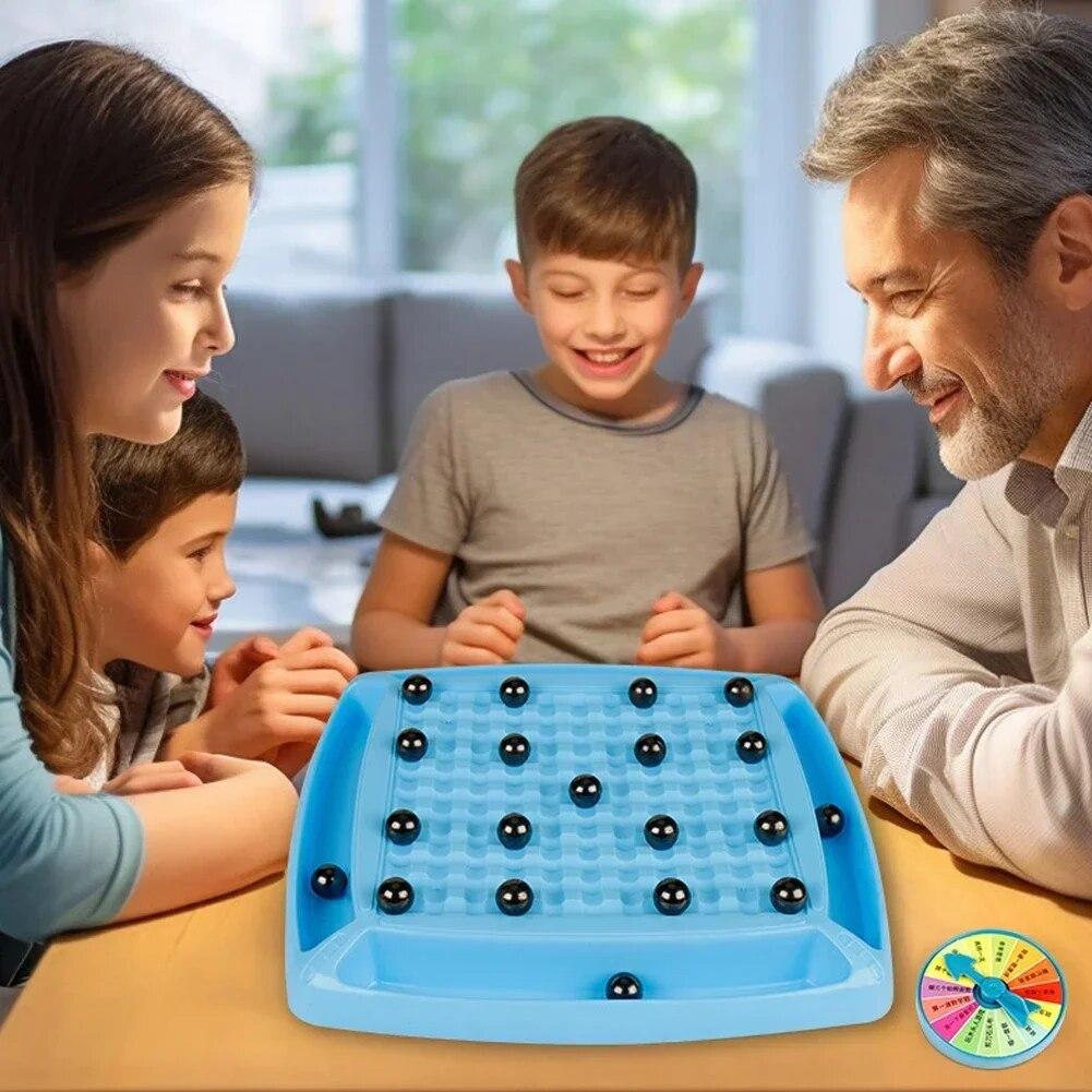 Magnetic Chess Game Interactive Chess Board Party Games Battle Chess Set Family Gathering Gift Toy for Kids
