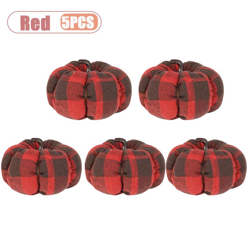 1-20PCS Halloween Harvest Pumpkin Ornament Thanksgiving Scene Decoration for Home Party Table Porch Fall Festival Display