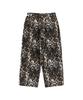 AAKAM Leopard Pattern Cotton Pants (Brown)