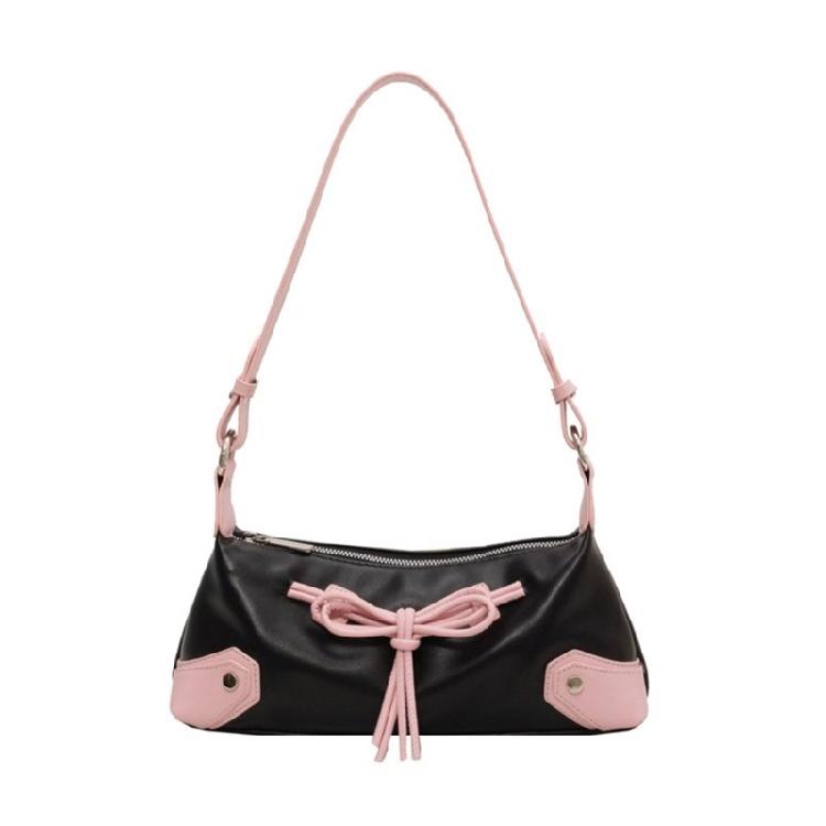 

Fashionable PU Handbag Single Shoulder Bag Trend Suitable for Various Occasions чорний