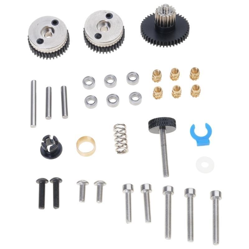 

3D Printer Gear Part HGX Extruder Kit High Hardened Steel HGX-extruder For Ender3/5 Cr10 Printers чёрный