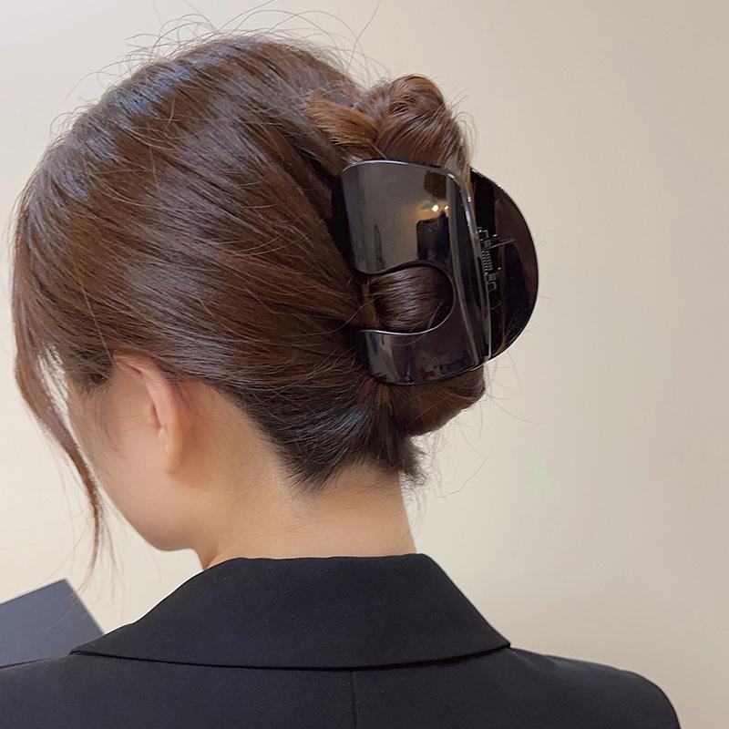 8.5CM Large Hair Claws Banana for Hair Clip Ladies Barrette Buckle for Women's Hair Small Japanese Korean Accessories