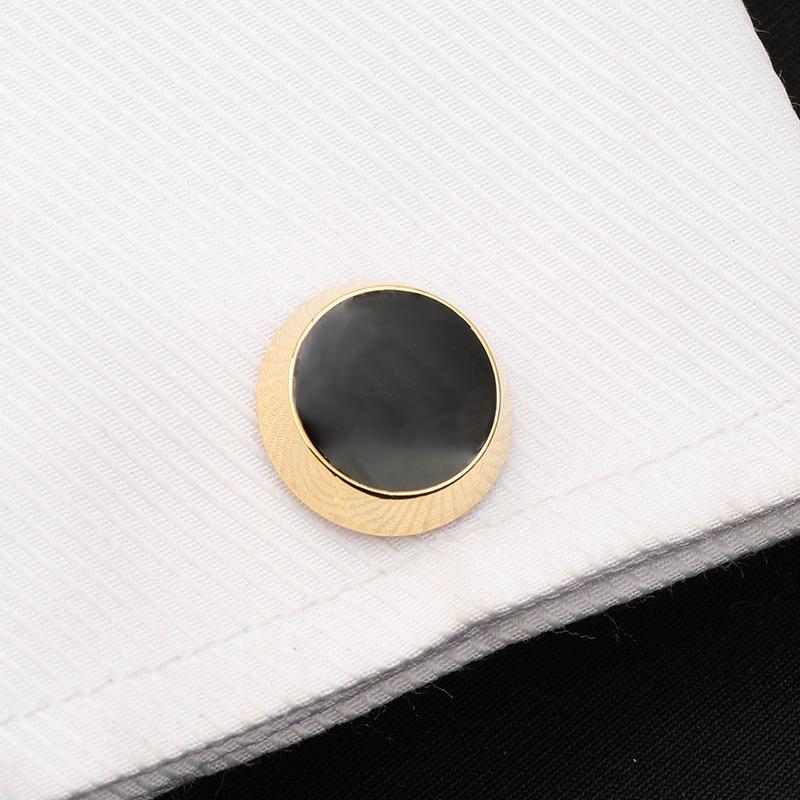 French Shirt Business Cufflinks Crystal Cuff Nails Men'S High-End Shirt Buckles Cuff Buckles Men'S And Women'S Gift Boxes