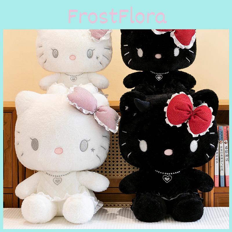Adorabile Peluche Gatto Kt Angelo Diavolo Per Ragazze Regalo Perfetto Animale di Peluche Cuscino