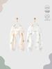 Spring & Autumn Newborn Baby Pure Cotton Open Crotch Pants with Belly Protection for Boys & Girls