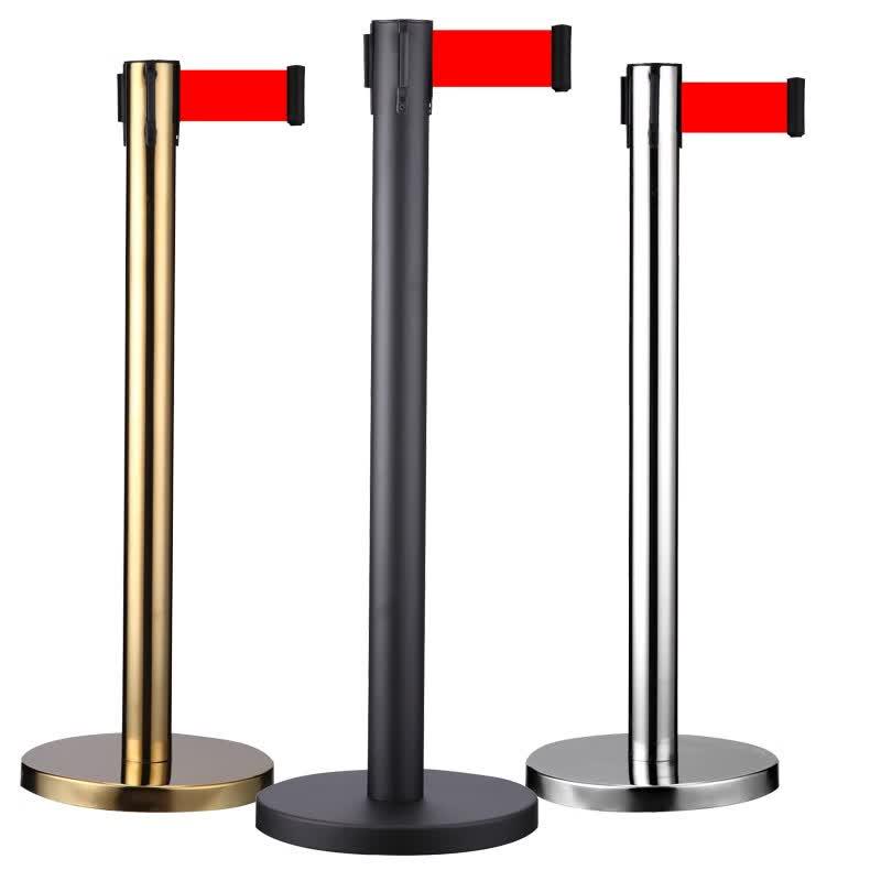 Retractable Belt Queue Barrier Post