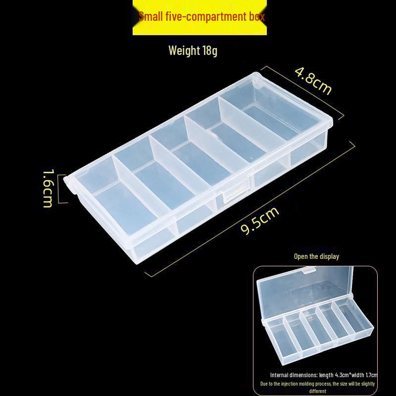 Double-Layer Fishing Lure Box - Tackle and Accessory Storage