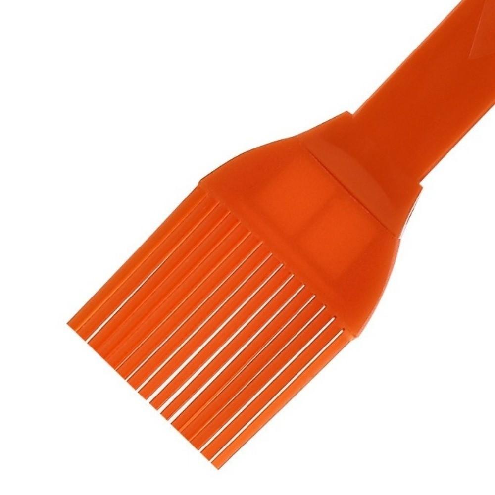 Non-Slip Handle Sauce Application Brush with Scale Oil Brush Kitchen Gadget BBQ Brush  Baking