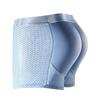Men Butt Lift Boxer Briefs Solid Color Fake Butt Shorts Padded Hip