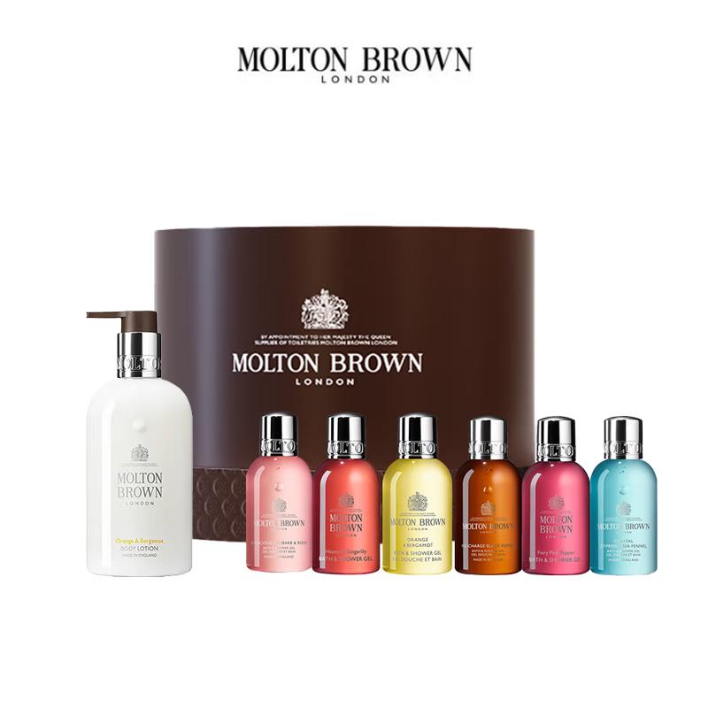 Подарочный набор геля для душа и лосьона для тела Molton Brown