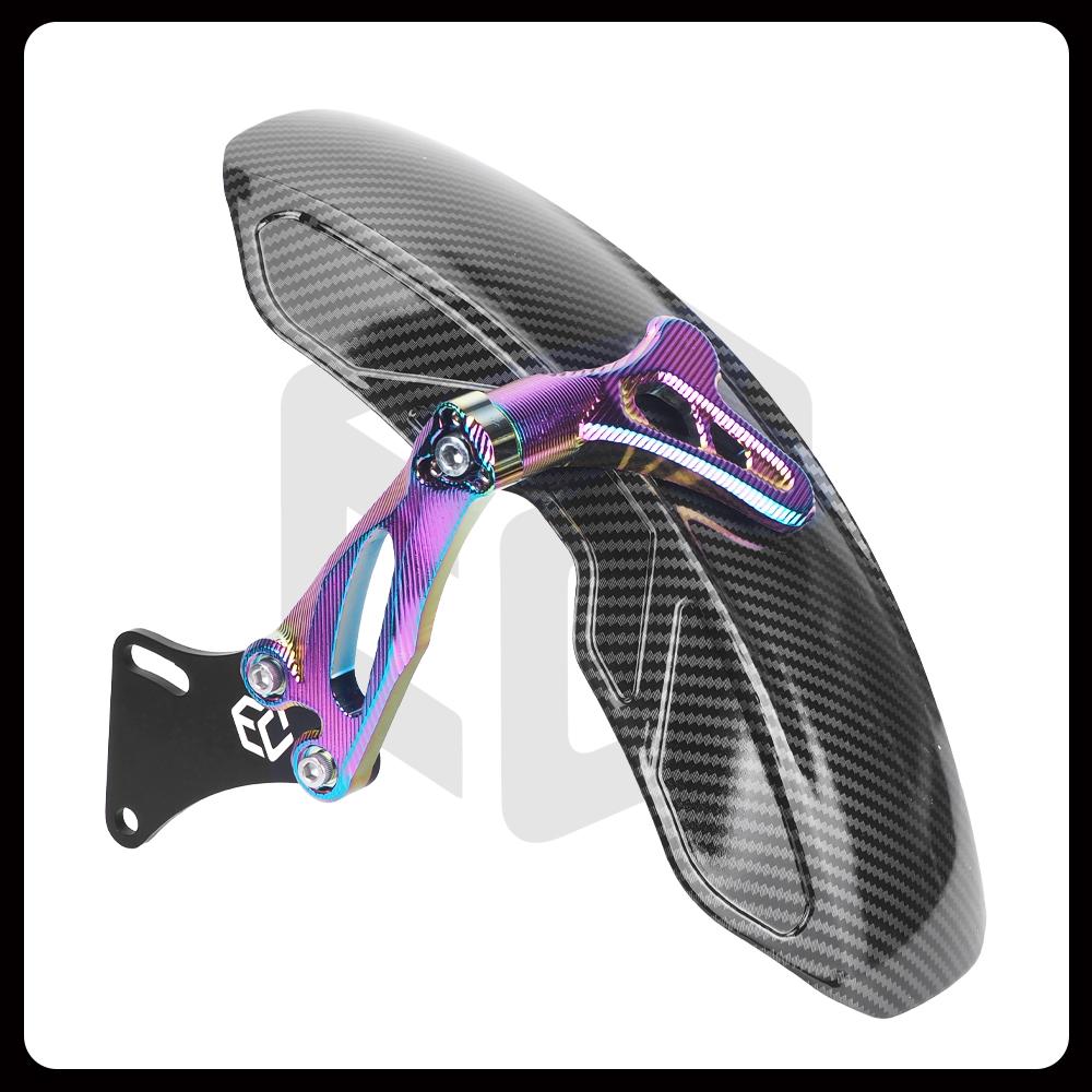 Motorcycle Rear Fender For SYM Husky ADV 125 150 200 /ADX 125 /ADXTG 150 /NAGA 155 Extended Mudguard with Aluminum Alloy Bracket