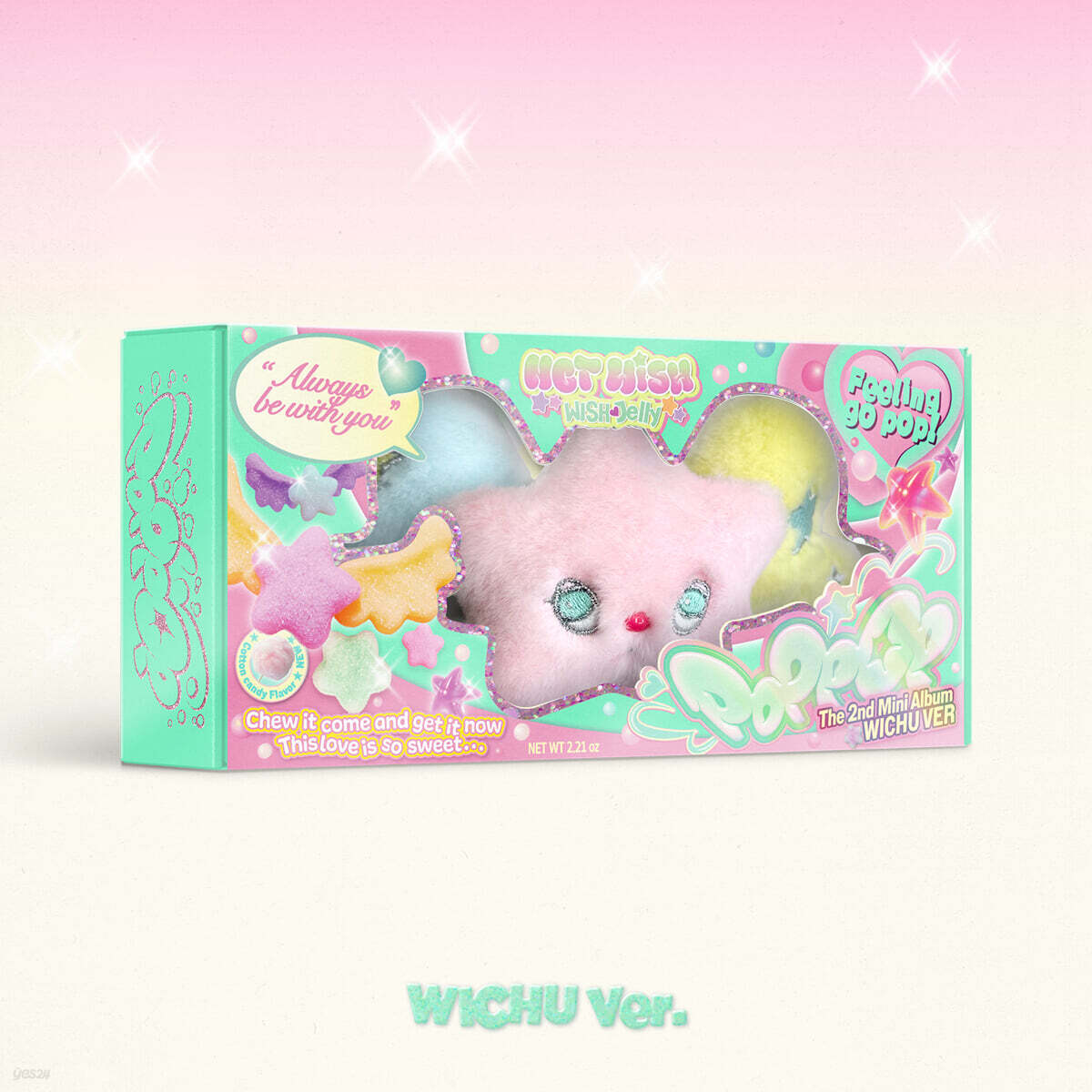 

NCT WISH - Міні-альбом 2-й: poppop [версія WICHU] (Розумний альбом)