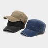 Retro Distressed Style Baseball Cap Adjustable Lightweight Hiking Caps Sun Hat Men