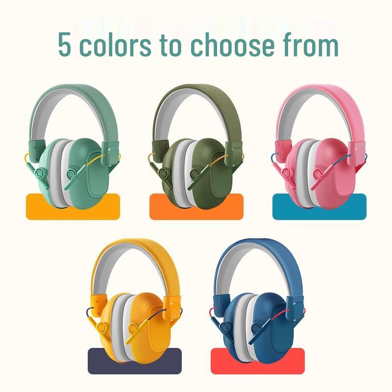 Child's Soundproof Earmuffs: Noise-Reducing Sleep & Travel Headphones