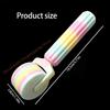 Printed Rainbow Bead painting Roller Ergonomic Handle For Craft Alignment 85AD
