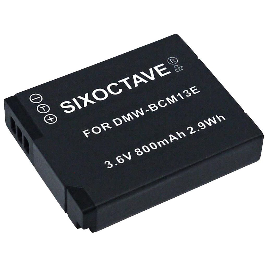 This Set Includes a Panasonic Lumix DMW-BCM13 Compatible Battery with a Battery Level Indicator and a DMW-BTC11 Rapid-charge Compatible USB Charger [c