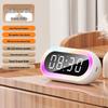 New Private Mold Bluetooth Speaker Alarm Clock with Mini Card Slot