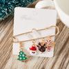 Fashion Christmas Brooch Pin For Women Men Santa Claus Snowflake Christmas Tree Bell Enamel Brooch New Year Xmas Decoration Gift