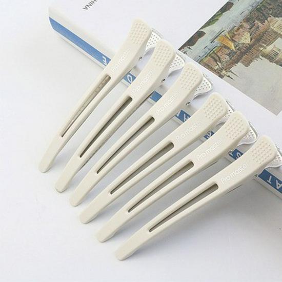 Seamless Hair Sectioning Duckbill Clip for Hairdressing and Barbering