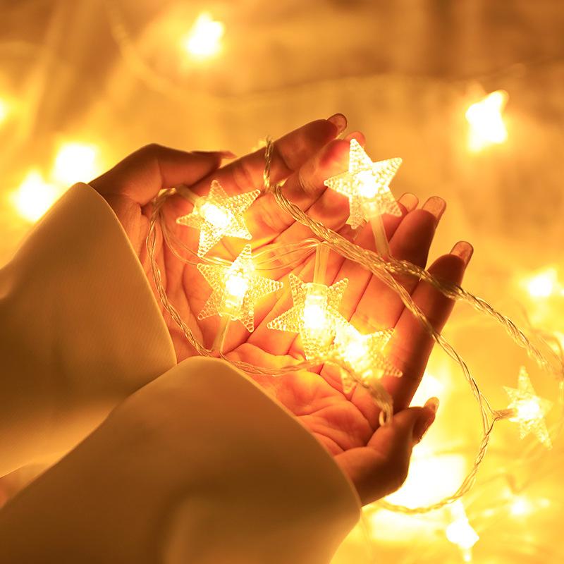 Xiaomi Battery Power Star Led Lights Garland Fairy String Christmas Outdoor Lamp Garden Bedroom Room Wedding Party Decoration