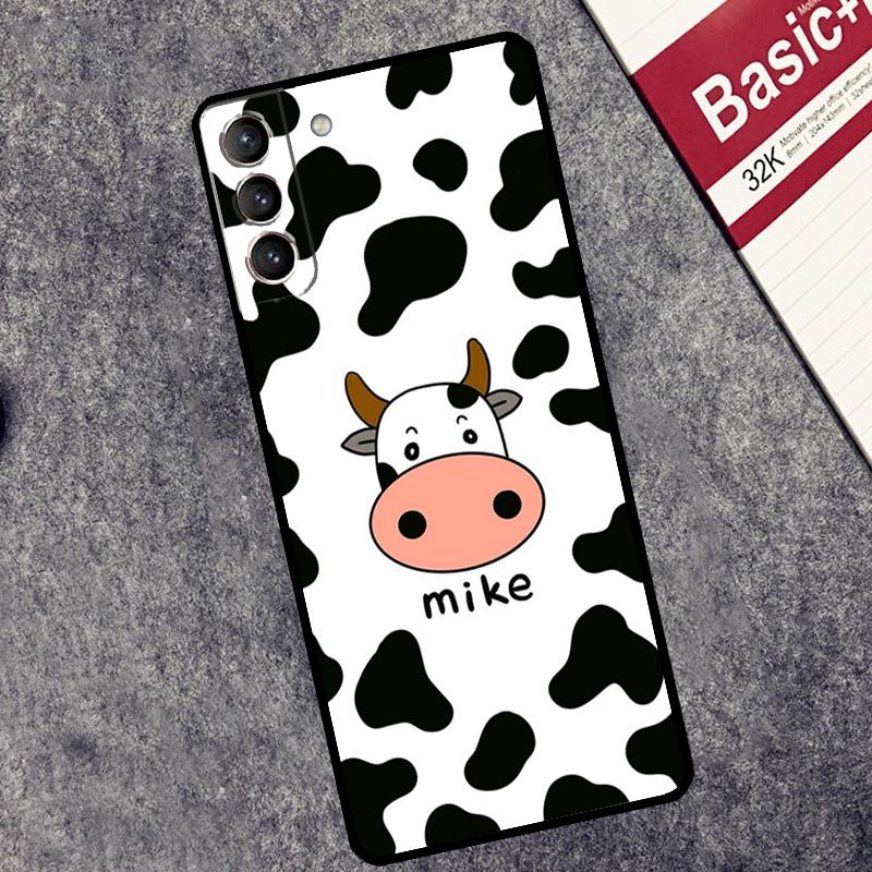 Cut Cow Case For Samsung Galaxy S26 S25 Ultra S20 S21 S22 S23 S24 Ultra S10 Plus S25 FE Cover Coque