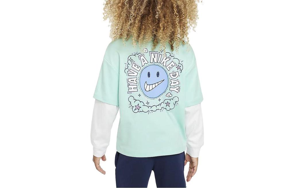Nike Sportswear T Shirt Rising Emerald Green Kids' FV2719-305