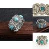 Bohemian Turquoise Bracelets Jewelry With Geometric Pattern For Women