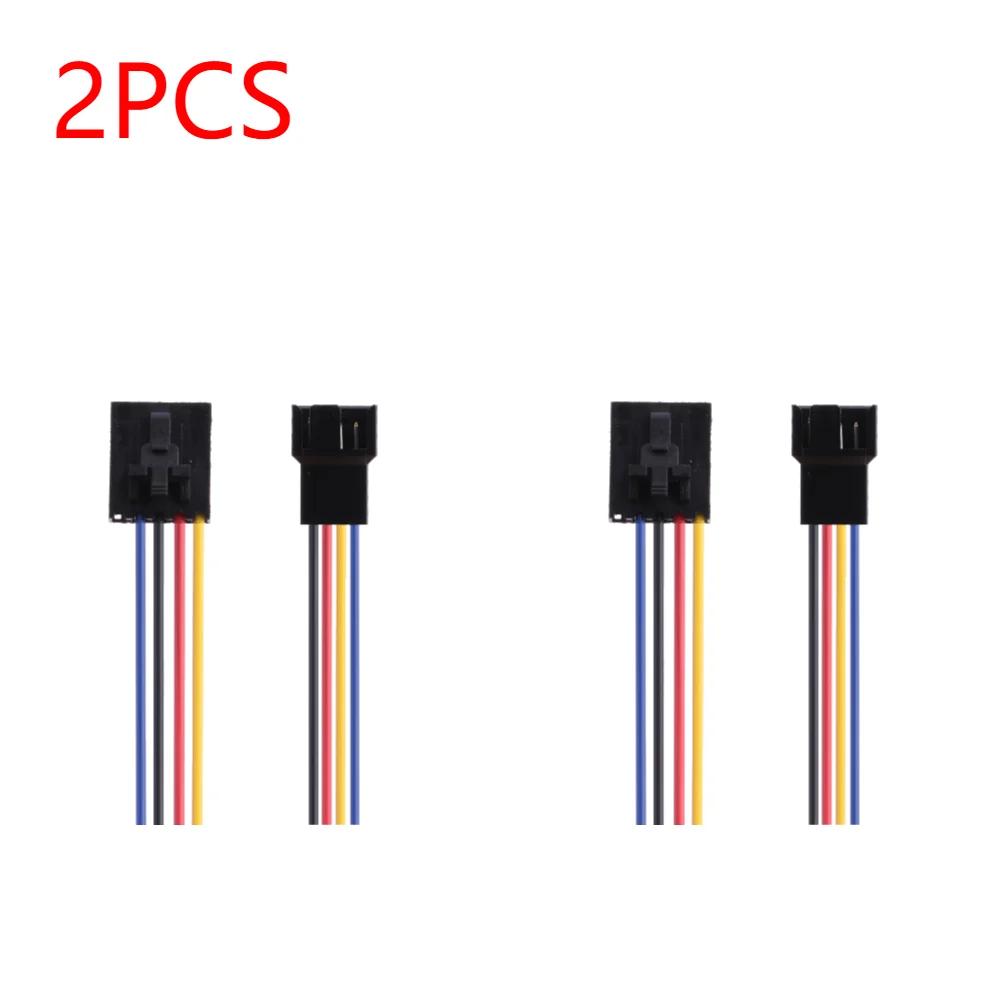 20-1PCS 5Pin to 4Pin Cooling Fan Connector Adapter Converter Extension Cable Wire Cord for Dell PC Laptop
