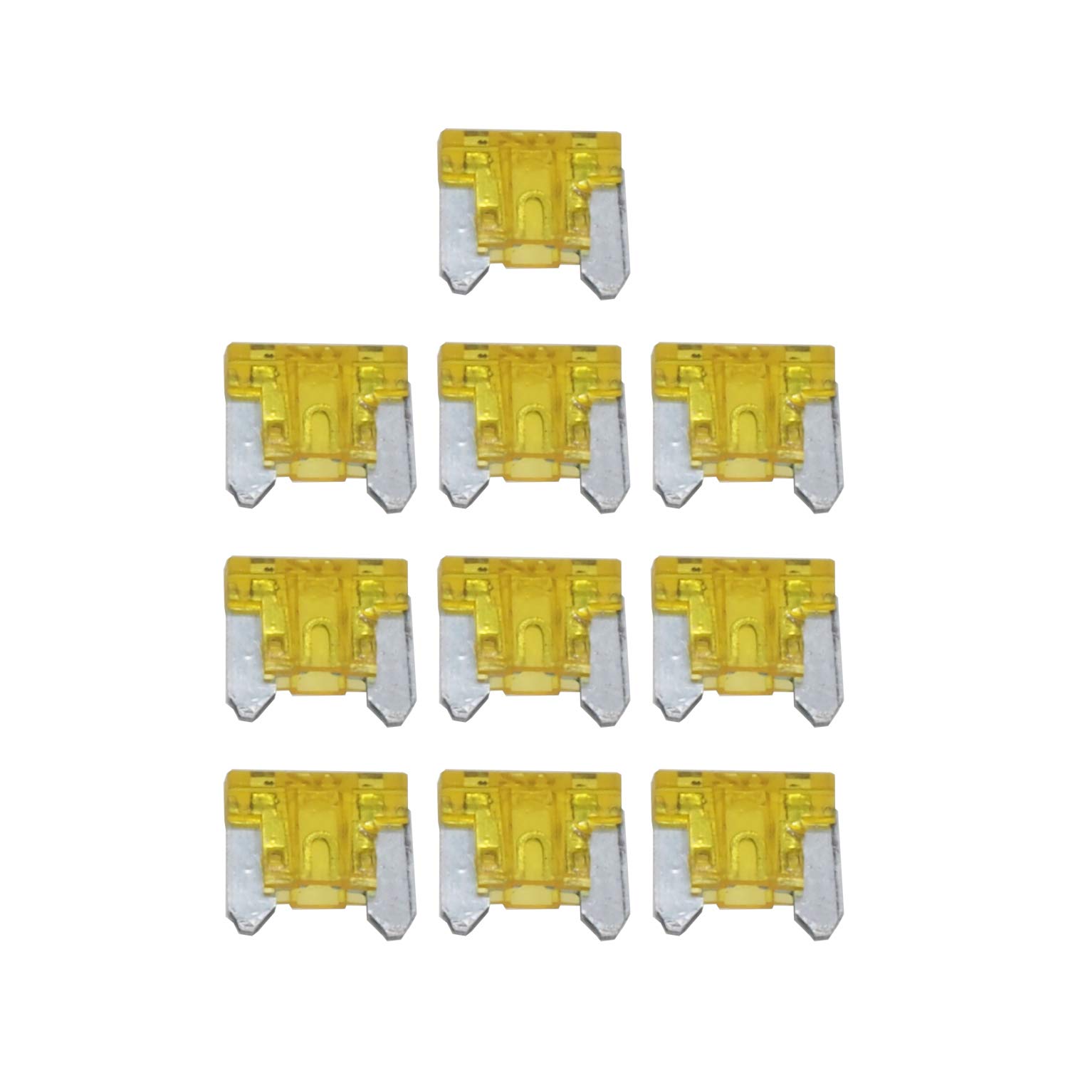 Audiophile low profile fuse 20A 10 piece set Low profile fuse 20A