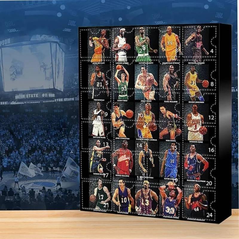 Figuras de Jogadores de Basquete em PVC para Colecionadores da NBA para Presente de Feriado e Decoração de Festa
