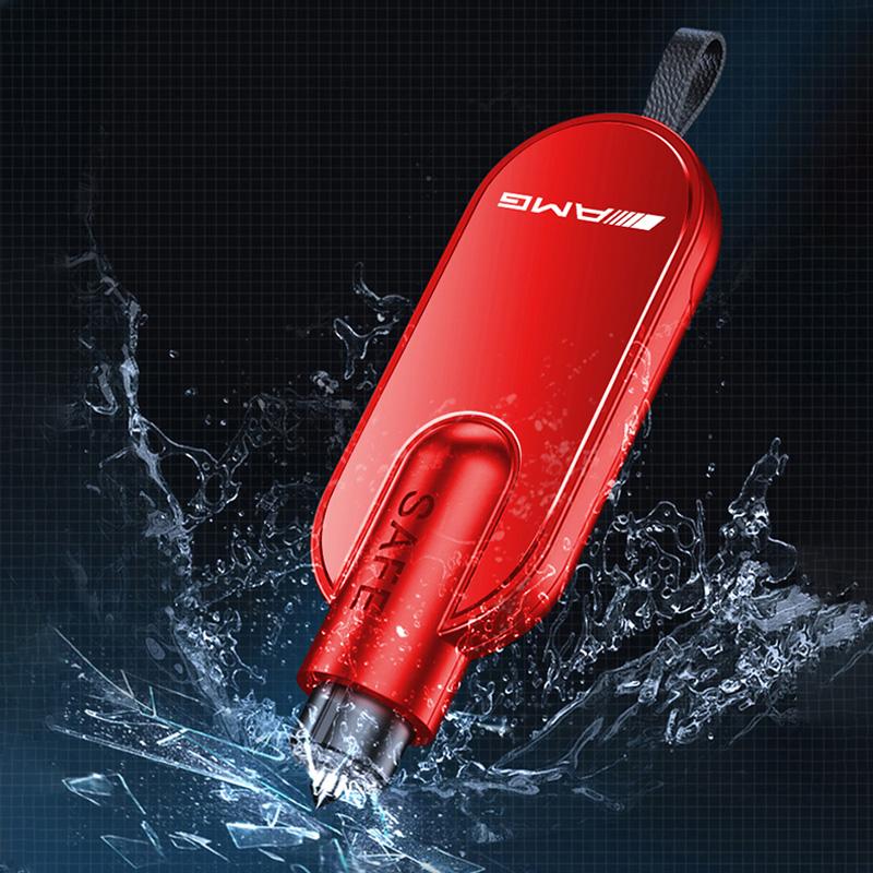 Car Safety Hammer Emergency Window Breaker Seatbelt Cutter Tire Valve Cap For Mercedes Benz AMG GLE GLS CLA CLE GLC CLS GLA W223