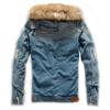 Winter Influx of Men Casual Denim Jacket Winter Thick Denim Jacket
