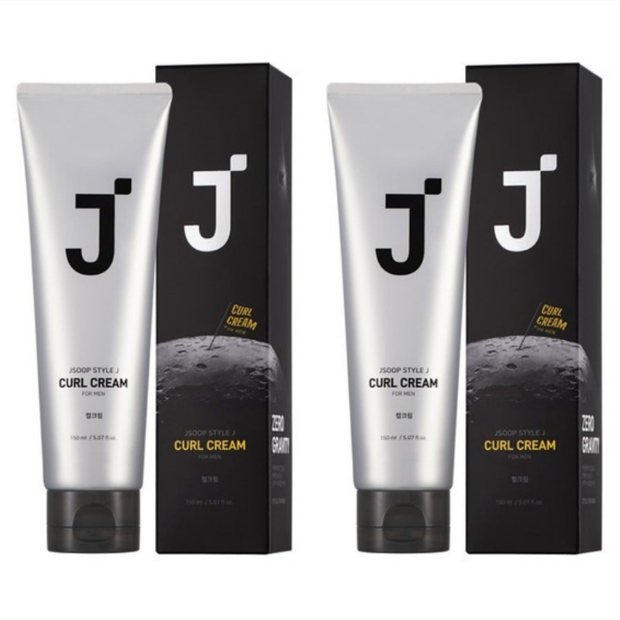 JSOOP Style J Hair Curl Cream For Men 150ml*1Pc/2Pcs
