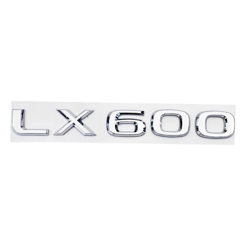 3D ABS Logo For Lexus GX470 LX570 LX600 RX350 RX300 Emblem Number Letters Sticker Car Trunk Badge Adhesive Decal AccessoriesDX7