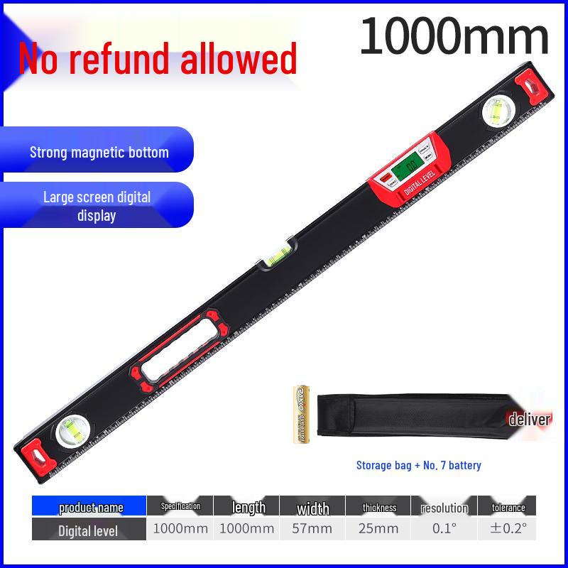 Infrared Precision Digital Laser Level and Inclinometer with Multifunctional Display