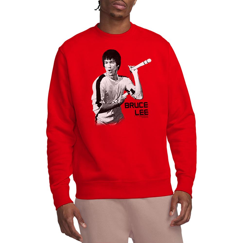 Bruce Lee Unisex Adult Nunchucks Sweatshirt
