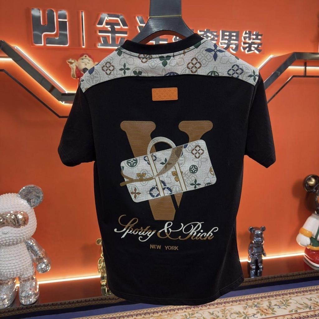 American Style Chic Fun Cartoon Print T-Shirt - Men's & Women's Summer Loose Casual Tee