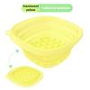 Collapsible Silicone Face Ice Bath Tray Cold Therapy for Facial Puffiness Portable Cryo Skin Tool Travel Beauty Bowl Facial Tool