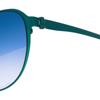 Ovale Herrensonnenbrille aus Metall M1040