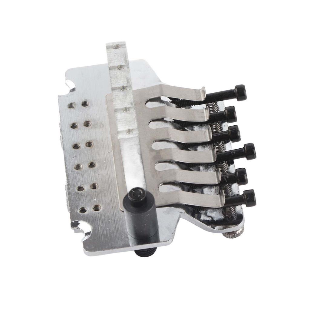 Tremolo Bridge System Double Rocking Spring Stabilizer Device for Electric GuitarSilver