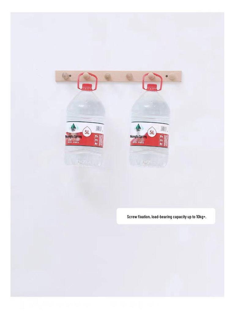 Beukenhouten Wandmontage Badkamer Kapstok