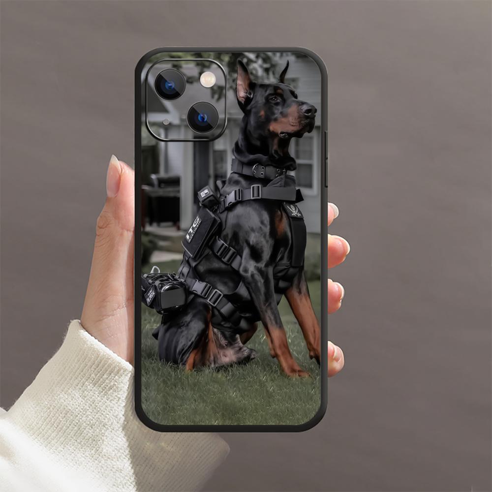 

Чехол для телефона с изображением собаки добермана для iPhone Samsung Galaxy Redmi Xiaomi Oppo OnePlus Note SA 7 8 9 10 11 12 13 14 20 21 22 23 53 54 Pro Max Ultra iPhone 11