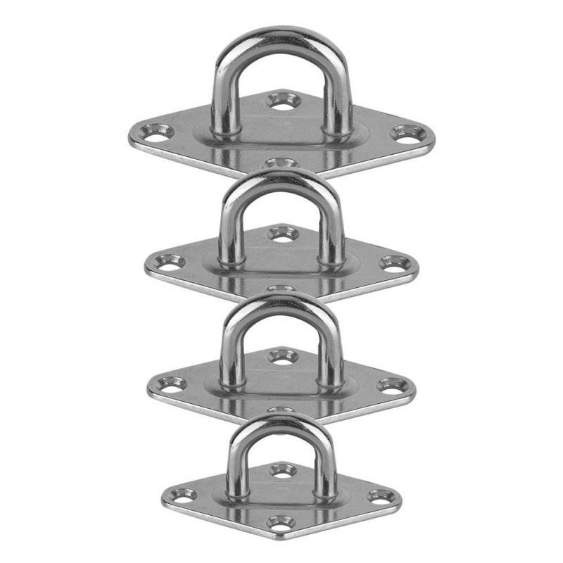 304 Stainless Steel Boat Pad Eye Plate Marine Grade Boat/Yacht Accessory